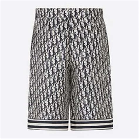 dior pattern shorts|Dior shorts for men.